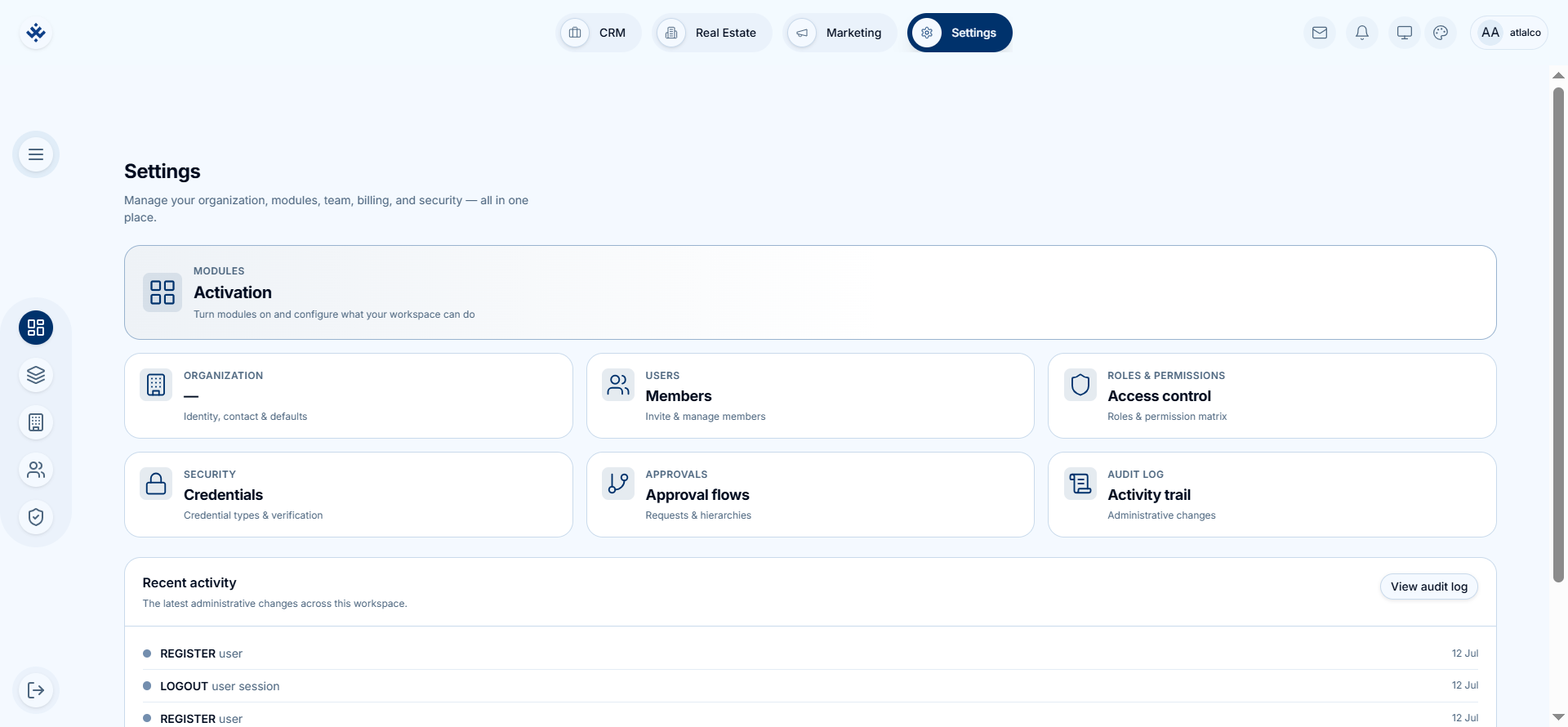WzGate Marketing — ads, leads and spend in one CRM — 3/3